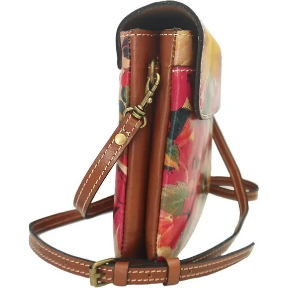 Leather Crossbody Bag Womens Multicolour Compact Stylish Durable